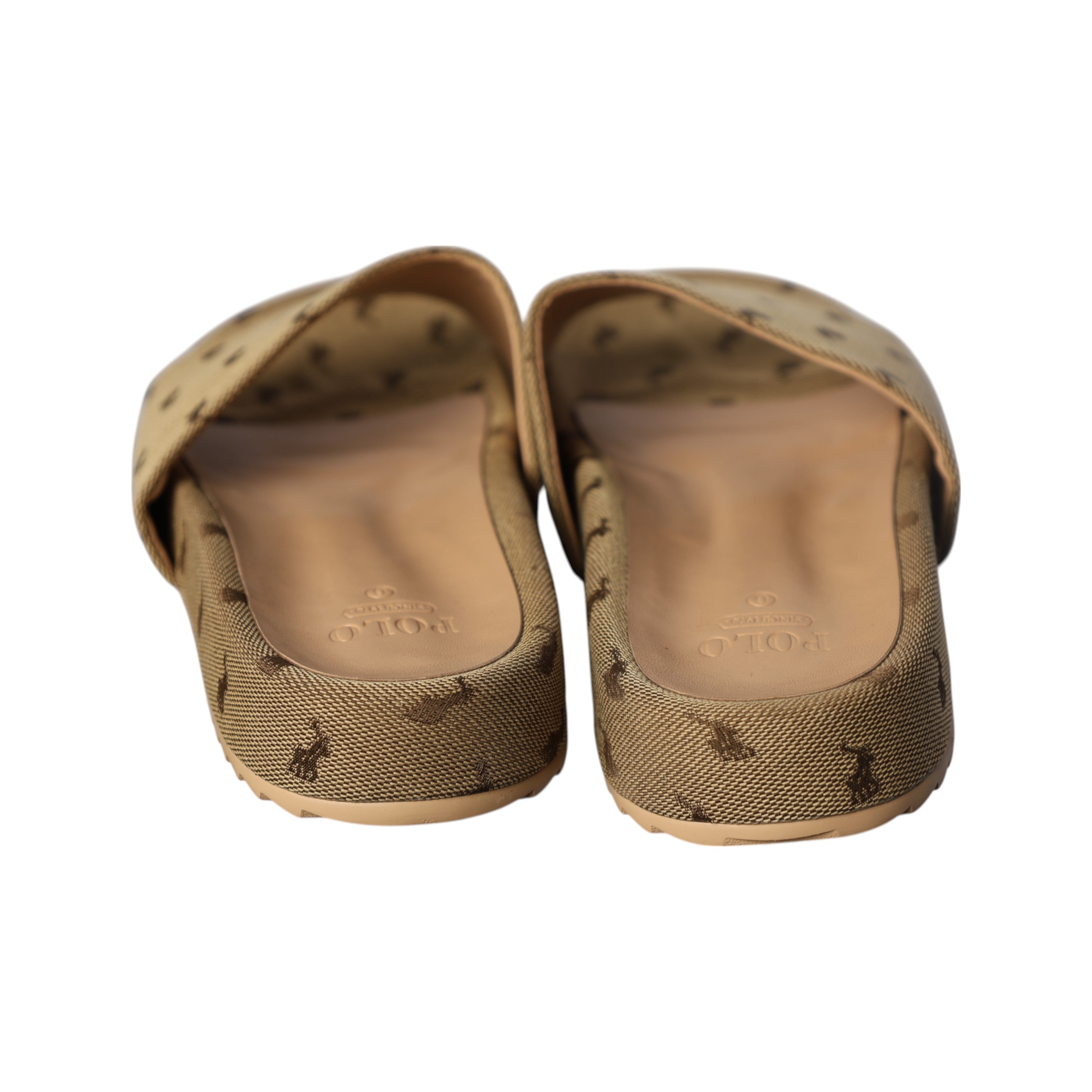 Polo Slide Jacquard Pony Pool Stone